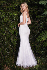 Formal Sheath Long Bridal Gown